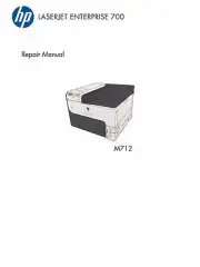 HP Laserjet Enterprise 700 M712 Service Manual (Parts & Diagrams)