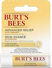 Burt's Bees 100% Natural Origin Moisturising Lip Balm, Advanced Relief, 1 Tube, 4.25g