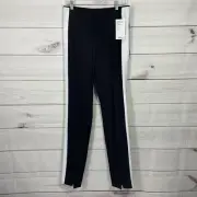 Athleta Interstellar Colorblock Tight Highrise Womens Size 10T Black White.