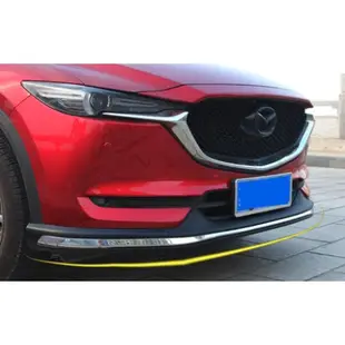 MAZDA 馬自達CX-5二代專用#改裝空力套件#前鏟+後包角+鍍銀飾條 3件組#2019年前適用