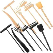 OFFIGAM 1Set Zen Garden Rakes Sand Art Accessory for Zen Sand Tray Compact Design Tools for Meditation Home Decor for Sand Table Decoration