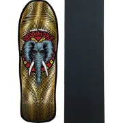 Powell Peralta Skateboard Deck Mike Vallely Elephant Gold Old School + grip