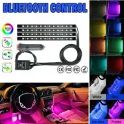 LED RGB App 12 V Remote Lights Interior Footwell Flash Strobe Left For Fiat