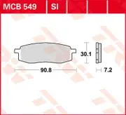 TRW Lucas Brake pad MCB549
