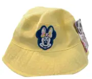 Disney Junior Minnie Mouse Bucket Sun Hat Toddler Girls Reversible *NEW*W/Tags