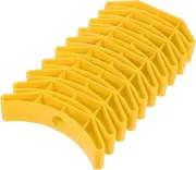 Happyyami 10pcs Dumbbell Rack Barbell Storage Gym Equipment Barbell Hanger Holder Dumbbell Weight Rack Dumbbell Shelf Dumbbell Stand Plastic & & Plastic & Steel Yellow