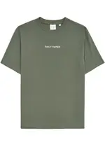 Daily Paper Logotype Embroidered Cotton T-shirt - Green S