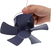 TOGEVAL USB Mini Ceiling Fan with Timer Portable Small Fan for Dorm Rooms Travel and Bedrooms Silent Operation for Comfortable Sleeping and Quick Cooling
