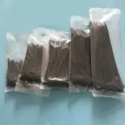 500 piece Black Plastic Zip Ties