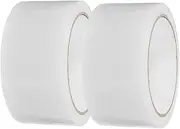 FOYTOKI 2 Rolls Transparent Weather Sealing Tape Adhesive Window Tape for Door Gaps Strong Adhesion Insulation Strip for Winter Weather Protection Easy to Use and Clean