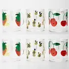 Cute Glass Coffee Cups with Handle 16oz Bee Iced Coffee Glass Drinking Water ...