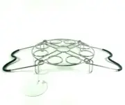 NEW Steamer Rack Accessory, Includes 9-holes Egg Cooking Rack