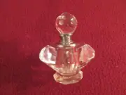 Collectible, Vintage Design Glass Perfume Bottle, Reusable NEW