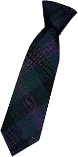 [I LUV LTD] Boys All Wool Tie Woven And Made in Scotland in Baird Modern Tartan