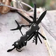Multifunction Swiss Folding Knife Outdoor Camping Army Survival Tactical Pocket