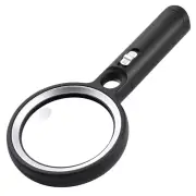 Handheld Magnifying Glass with Light for Reading, 60X 45X 30X Lighted6654