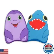 Melissa and Doug Sunny Patch Dolphin and Shark Kickboards - Learn-to-Swim Poo