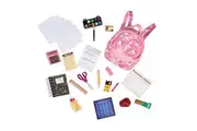 Our Generation By Battat- Off to School Playset- Accessory Set for 18 inch Dolls- 18" Doll Accessories and Clothes for Age 3 years and up