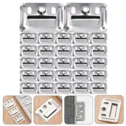 100 Pcs Wall Buckle Holders Shelf Bracket Quilt White Hangers
