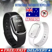 Ultrasonic Anti-Mosquito Repellent Bracelet Bug Insect Repeller Wrist Watch ND7