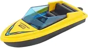 Boat Model Toys for Children, Miniature Decor for Desktop, Kids Party, Yellow