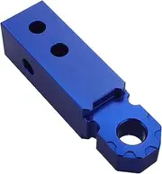 JECOMPRIS Overlanding Hitch Receiver Aluminum Tow Block Heavy Duty Shackle Hitch for Offroad Vehicles