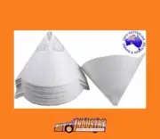 QUALITY PAPER CONE FILTER / STRAINER FINE PKT/250 PAINT FILTERS STRAINERS 190mic