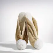 Crabtree and Evelyn GREECE POM POM SLIPPERS - Large