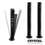 英國 CRYSTAL AUDIOVIDEO SMART 4 柱形揚聲器 (黑色鋼烤版本)