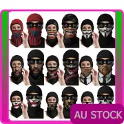 Balaclava Face Mask Clown Ghost Mask UV Dust Protective Joker Full Face Cover