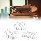Purse Organizer for Closet Bookshelf Separator Dividers for Closet Bathroom