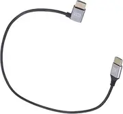 COOPHYA 8k Cable Short Video Cable Male to Male Monitor Connector Computer Connector Sturdy Aluminum Alloy Pvc for Tvs Computers Home Theater