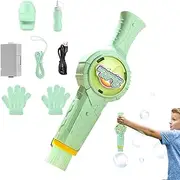 Mirpuytn Bubble Wands for Kids, Elastic Smog Bubble Machine Toys, Cute Automatic Blower Maker for Kids Toddler Outdoor Birthday Parties Adults