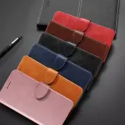 For iPhone SE(1st Gen) 5s 5 Leather Flip Stand Wallet Cover Soft Gel Card Case