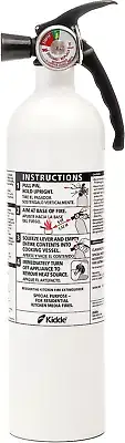 Kidde Kitchen Fire Extinguisher, Home Use for Grease Fires, 3.9 Lbs., Wall Mount