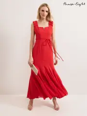 Phase Eight Red Ansley Strappy Maxi Dress (F41854) | $690