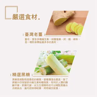 【甲賀之家】薑母黑糖塊 薑母黑糖磚 黑糖薑茶 300g/包 (全素)