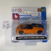 BBURAGO - Bugatti Veyron Grand Sport Vitesse (Orange - 1/64 Scale*) D97g