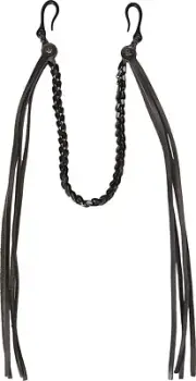 DSQUARED2 - Black Metal Wallet Chain (Nero) Necklace 166705