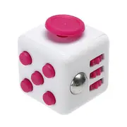 Fidget Cube White & Pink - Fidget Toys Australia