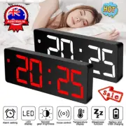 LED DigitUL Clock Mirror Display Snooze Alarm Temperature TiUL TabUL Desk DecoUL