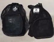 ( 2 ) Mesh Backpack Heavy Duty Lightweight See Through Backpacks ( Lot of Two )