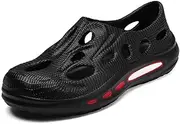[Jakcuz] Men Sandals Slides Ultra Cushion Non-slip Outdoor EVA Clog Waterproof Beach Shoes