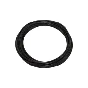 Aeroflow 200 PTFE Teflon SS PVC Coated Braided Hose BLACK 30 M/98ft 5-1/8"