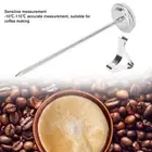 Coffee Thermometer Milk Frothing Dial Pointer Temperature Meter With Hook KF
