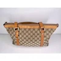 在飛比找蝦皮購物優惠-二手Gucci GG Canvas Abbey Medium