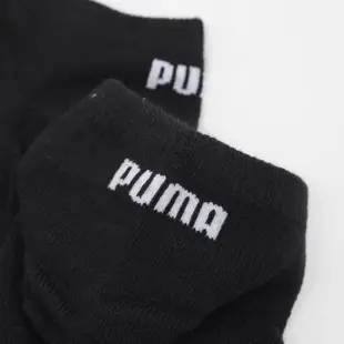 【PUMA】短襪 NOS No-Show Sock 黑 白 踝襪 隱形襪 休閒襪 襪子 單雙入(BB1454-01)