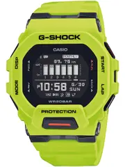 Casio G-Shock GBD-200-9ER Black Dial Yellow Resin Mens Watch