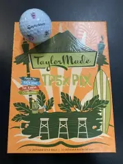 TaylorMade 2025 TP5X Pix Limited Hawaii Edition Golf Balls - 1 Dozen