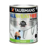 Taubmans 1L Accent Semi Gloss All Weather Exterior Paint